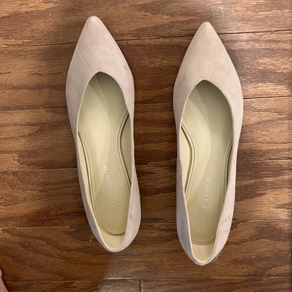 Marc Fisher Pointed Toe Ballet Flats - image 1